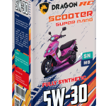 Dragon 4T Scooter Super Nano 5W30 1L Rec Metal Can
